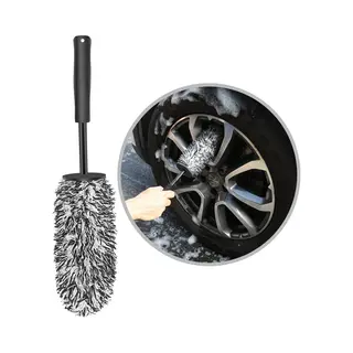 Autowielborstel - Bandenborstel - 40cm - Autowielreinigingsborstel - Auto Borstel - Velgenborstel - Stevige Haren - Tire Brush - Banden Poetsen -