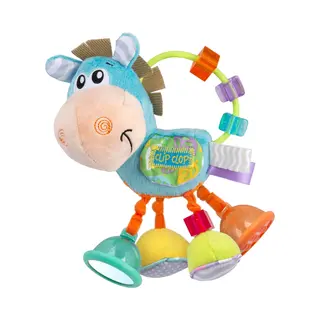 Playgro, Rammelaars Voor Baby's, Clip Clop Activiteitenpaard - Blauw - (10188462)