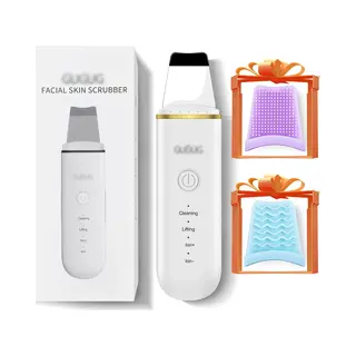 Hauss Spole Huidverjongingsapparaat –Skin Scrubber - Blackhead Remover – Ultrasoon Reiniger - Face Scrubber - Diepe Porie