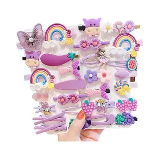 Haarklemmen-Haaraccessoires-Haarspeldjes Meisje-Haarspeldjes -Haarspeld -28 Stuks - Stevig Haarspelden - Meisjes - Kind - Haarclips - Haarspeld -