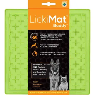 Lickimat Buddy Classic Green Futterspender Gegen Fresssucht Für