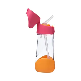 B.box TritanTM Drink & Water Bottle | Easy Grip Bottle And Leakproof Lid | Cool Modern Child Friendly Design, Best For After Sippy Cup | 450ml/15oz