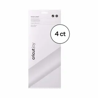Cricut Joy Smart Label Writable self-adhesive label Permanent White 4 pc(s)