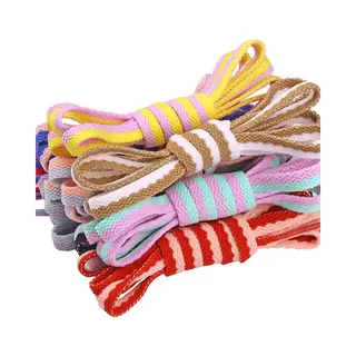 Schoenveters - 9 Paar - Veters - Sneaker Veters - 120 X 0.8 Cm - Veters Plat - Kleurrijke Veters - Schoen Accessoires - Elastische Veters -