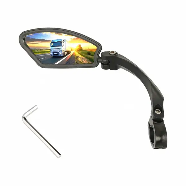 Fietsspiegel Ebike Achteruitkijkspiegel - Lens Stuur Fietsspiegel - Fietsspiegel Links - Veilige Achteruitkijkspiegel Voor Fiets - Krasbestendige thumbnail