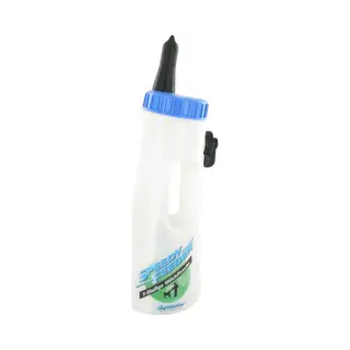 Shoof - Kerbl Speedy Feeder Kälberflasche 4l, 3-stufen-ventil, Pump-sauger, Weiß/blau