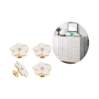 Handgreep - Bloemvorm Lade Knoppen - Meubelknoppen - Keuken Meubels Kast Handvat - Keukenhandvat Geschikt Voor Kast Dressoirdeur Meubeldecoratie