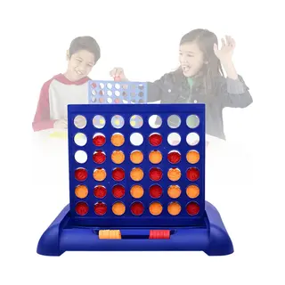 Vier Op Een Rij - Klassiek Bordspel - Educatief & Leuk Strategiespel - Voor Kinderen & Volwassenen - Familie Gezelschapsspel - Meerkleurig - 1 Stuks