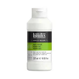 Liquitex 5108 Professional Matte Medium 237 ml – Acrylvloeimedium, Mat, Transparant, Flexibel - Mat Medium