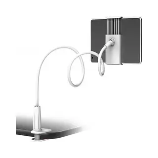 Tablet Houder Bureau - Zwanenhals Tablethouder - Tablet En Telefoon Standaard - Geschikt Voor Bureau, Bed En Tafel - Gsm Houder - Statief Telefoon