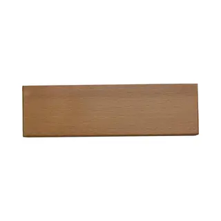 Furniture Legs Europe Rechthoekige Blanke Houten Meubelpoot 4, 5 Cm