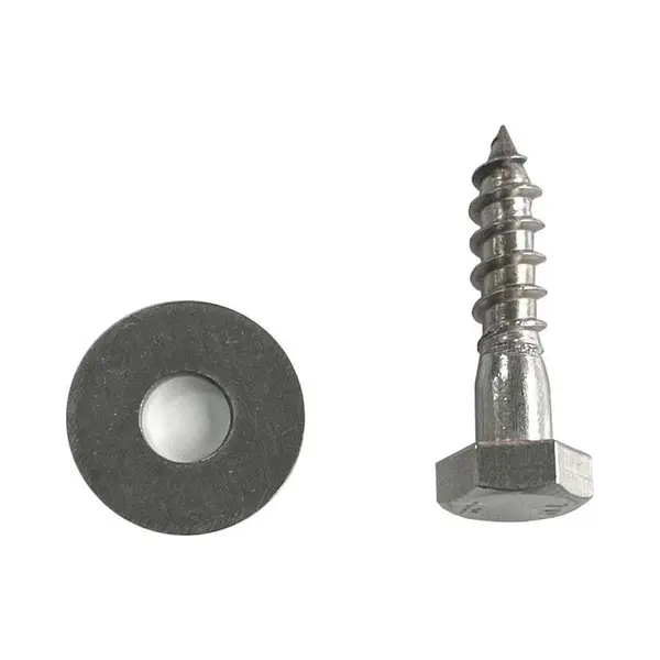 Furniture Legs Europe Fle - Zakje Rvs Draadbout Schroeven ø 0, 5 Cm En Lengte 2, 5 Cm - 16 Stuks thumbnail