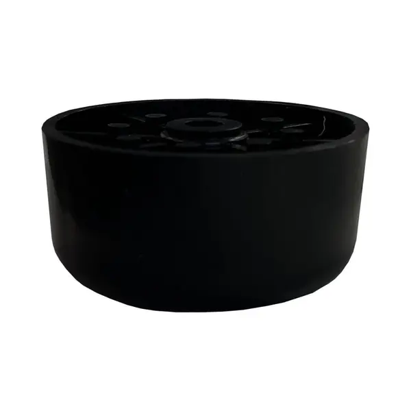 Furniture Legs Europe Meubelpoot Zwart Rond Ø 5 Cm En Hoogte 2, 5 Cm Van Kunststof - Set Van 4 Stuks thumbnail