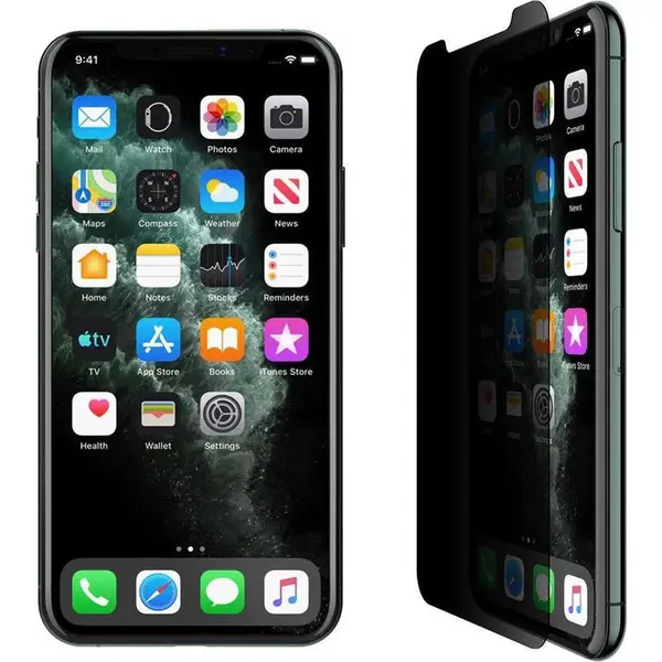 Privacy Screenprotector Geschikt Voor Apple IPhone 11 Pro Max / IPhone Xs Max - Privacy Tempered Glass Screen Cover thumbnail