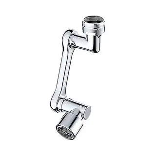 Kraan Verlengstuk Waterbesparend 1080 Graden Draaibaar - Kraankop - Opzetstuk - Sproeikop - Universeel - Keuken - Badkamer - Douche - Zwenkbaar -