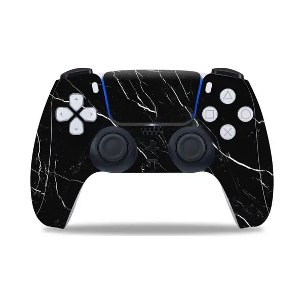 Zwart Marmer - Controller Skin - Sticker Geschikt Voor De PS5 thumbnail