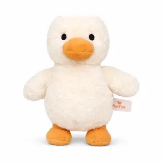 Fluffica – Eend Knuffel – Zachte Pluche – Ce-gecertificeerd – Geschikt Voor Baby’s & Kinderen – Lief Design – Knuffeldier – 27 Cm