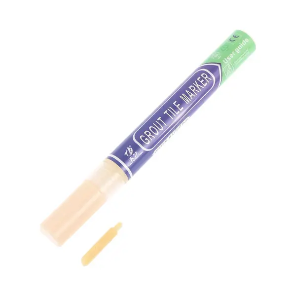 Voegenstift – Voegenstift Beige – Voegen Stift – Voegen Bewerking Tot 20 Meter – Voegen Verf – Voegen Marker – Incl. Reserve Punt thumbnail