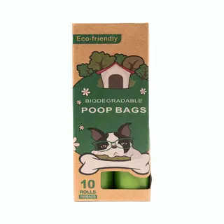 Trimmi Biologisch Afbreekbare Poepzakjes - Poepzakjes Hond - Poepzakjeshouder - Poepzakjes Biologisch Afbreekbaar - Poepzakjes Houder - Milieuvriendelijk -