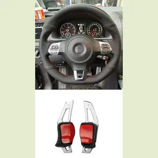 No Name Flipper Paddle Flippers Schakel F1 Stuur Stuurwiel Geschikt Voor Vw Passat B6 B7 Cc R36 Tdi Tsi Variant Black Dsg