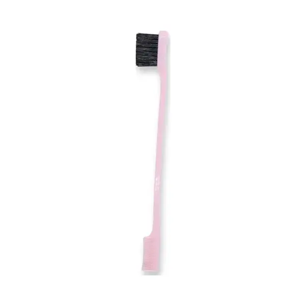 Boozyshop ® Dual Edge & Comb Brush - Edge Control & Babyhair Styler - Temt En Definieert Haartjes - Verdeel Gel En Wax Gelijkmatig - Fijne Kam & thumbnail