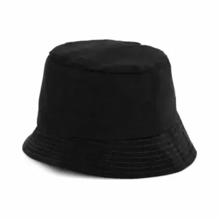 Bucket Hat - One Size - Zwart