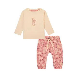 Noppies Babysetje, Shirt Firgas En Broek Frias Slim Fit Old Rose Maat 86