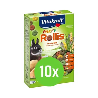 10x Vitakraft Rollis Party 500 Gram