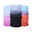 roze; paars. zwart; oranje; blauw