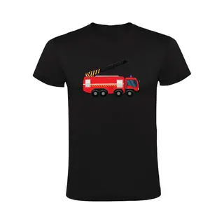 Sol's Brandweer Auto Kindershirt - Brandweerwagen - Brandweerauto
