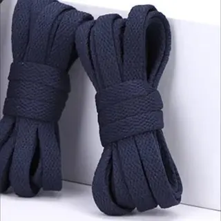 Sneaker Veters 120CM Geschikt Voor Sneakers - Donker Blauw - Marine Blue - 120cm - Veter - Laces - Platte Veter - Plat - 120 Cm