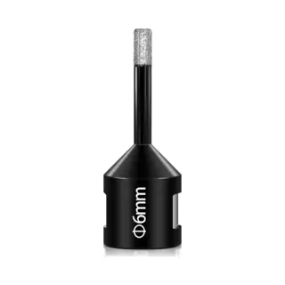 Combitech Tools Tegelboor M14 – Wax Ø 6mm - Droog - Haakse Slijper