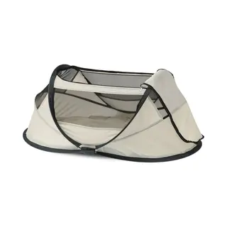 Deryan BabyBox Campingbett - Leicht, Kompakt Und Faltbar -Aufgeklappt In Nur 2 Sekunden -50% Uv-Schutz - Flammhemmendes Gewebe - Inklusiv Schlafmatte,
