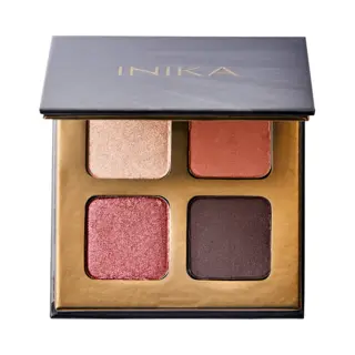 Inika Organic Palette Di Ombretti (Eyeshadow Quad) 8 G - Tonalità, Fiori