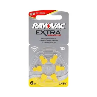 Rayovac Extra 10 Hörgerätebatterien
