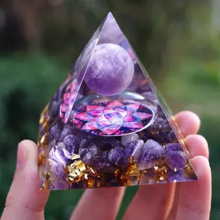 Orgonite Piramide - Voor Positieve Energie - Bescherming - Energiegenerator