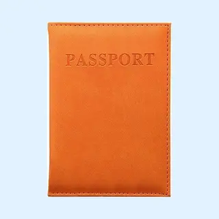 Oranje Paspoort Protector - Beschermhoes - Paspoorthouder - Cover - Mapje