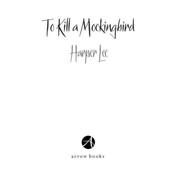 Arrow Books Pfeil Bücher So To TÖTen Einen Mockingbird Buch Englisch Taschenbuch 320 Seiten thumbnail