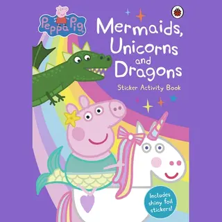 Isbn Peppa Pig: Mermaids, Unicorns and Dragons Sticker Activity Book boek Engels 16 pagina's