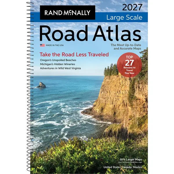 Rand McNally 2027 Large Scale Road Atlas thumbnail