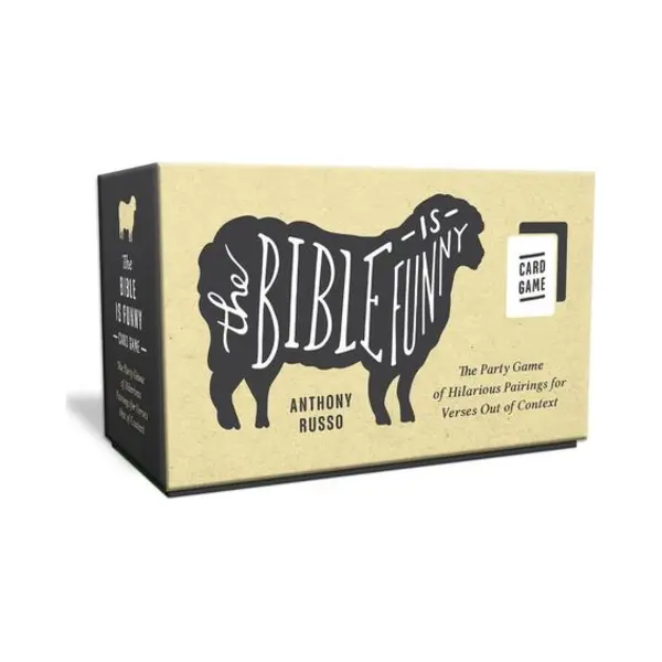 The Bible Is Funny Card Game, The Party Game Of Hilarious Pairings For Verses Out Of Context thumbnail