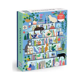Galison Purrfect Nook Puzzel 1000 Stukjes