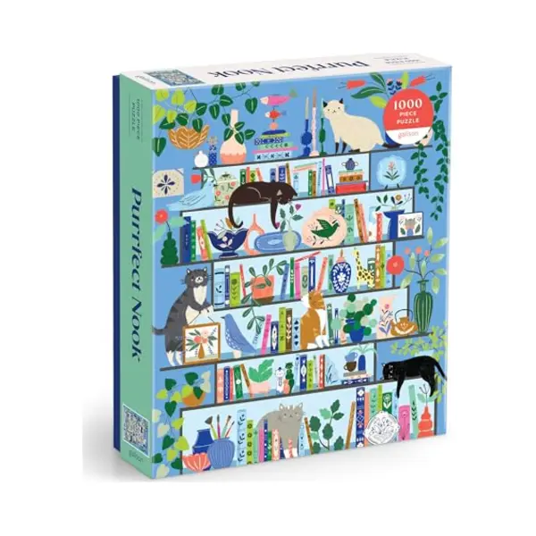 Galison Purrfect Nook Puzzel 1000 Stukjes thumbnail