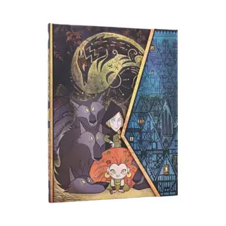 Paperblanks Wolfwalkers Irish Folklore Trilogy Hardcover Journals Ultra Lined Wrap 144 Pg 120 Gsm