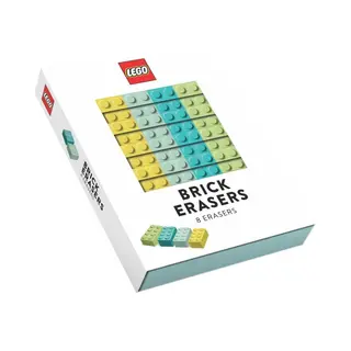 Chronicle Books Lego Brick Erasers , 8 Erasers