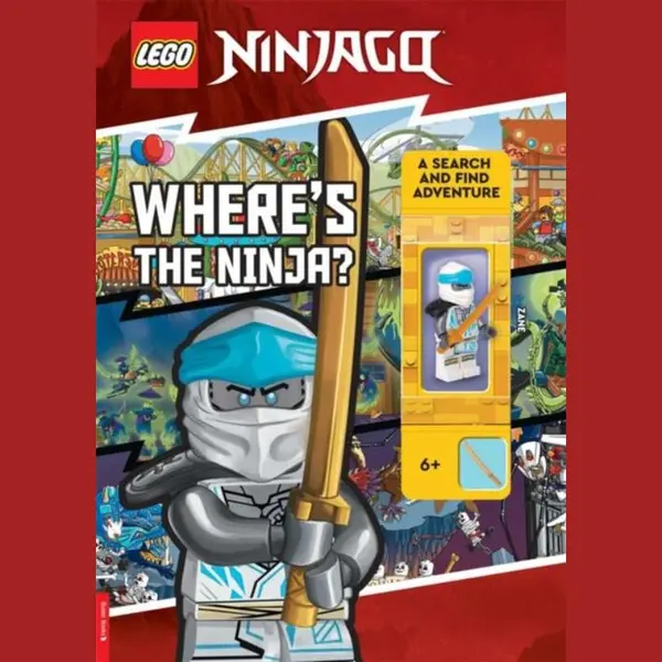 Michael O'Mara Books Ltd Lego Ninjago, Wheres The Ninja? A Search And Find Adventure (with Zane Minifigure) thumbnail