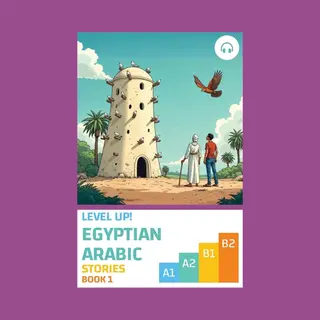 Level Up! Egyptian Arabic Stories (Book 1)