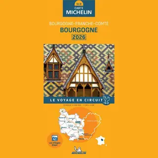 Regionale Kaarten Michelin - Michelin Wegenkaart 519 Bourgogne 2026