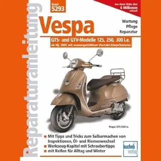Bucheli Verlags Ag Vespa Gts 125/250/300 - Ab Modelljahr 2005
