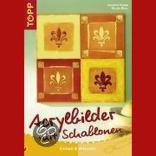 Acrylbilder Mit Schablonen